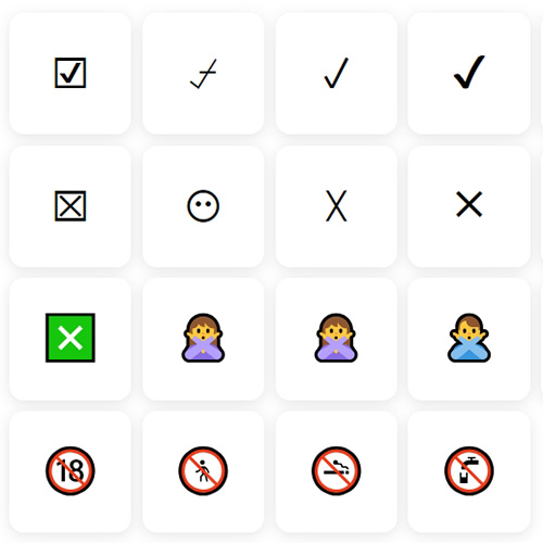 Check Marks